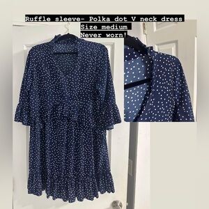 Ruffle Polka Dot Dress